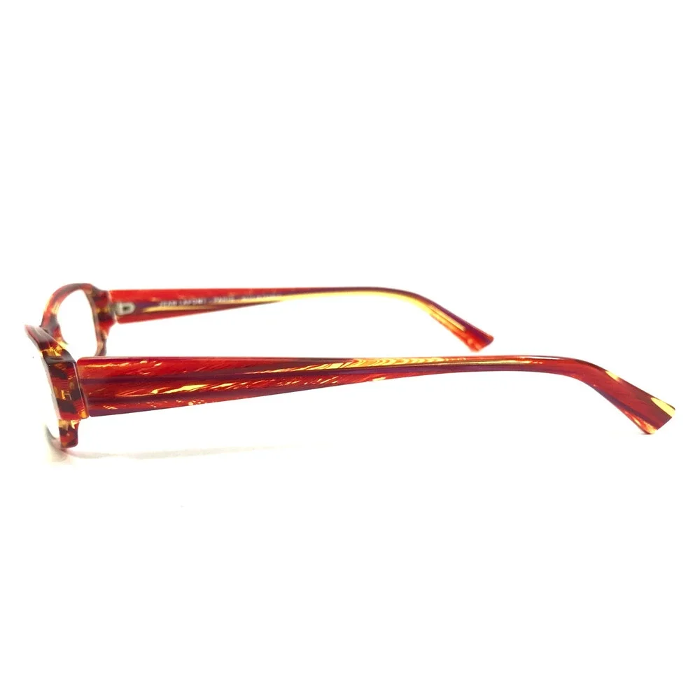 Jean Lafont Eyeglasses Frames NIKI 633 Striped Red Cat Eye Full Rim 50-14-142